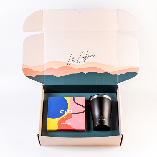 Ecoset Tumbler & Clo Artisan Chocolate Box